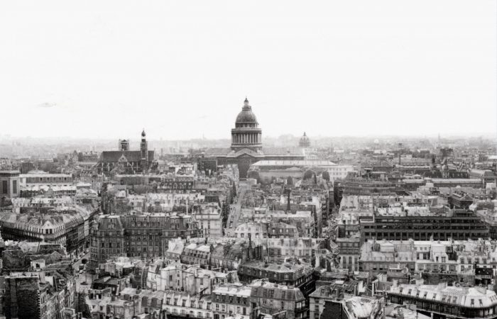 Stadtansicht über Paris um 1963 Pariser Stadtansichten um 1963 © Sammlung Benjamin Ochse